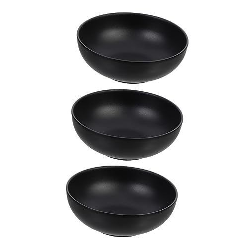 COLLBATH 3Pcs Small Dipping Bowls for Sauce Storage Matte Rice Bowls for Condiments Kitchen Tableware and Home Use for Seasoning and Serving