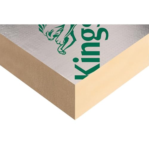 Kingspan / Ectotherm / Celotex P.I.R Insulation 100mm x 2400mm x 1200mm (8ft x 4ft) Insulation Boards (10)