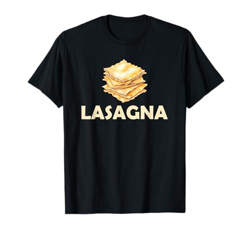 Pasta Lasaña | Fideos de Comida Italiana Camiseta
