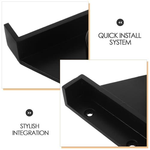 Support mural noir pour triangle de billard Cabilock et rangement d'accessoires - 3