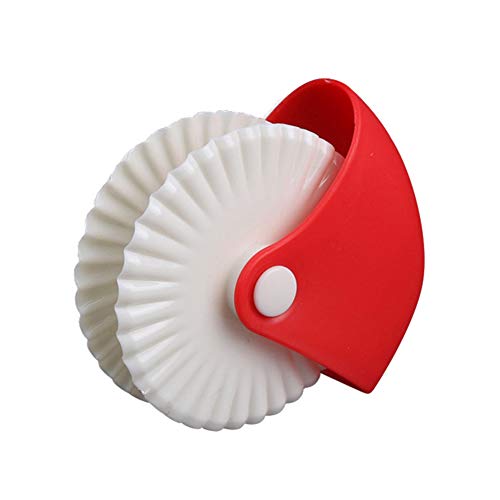 Cortador de roda de massa Zwbfu para massa de torta, decorador de massa de pizza, massa, bordas reco