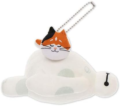 Amazon Co Jp モチ 猫 ベイマックス ぬいぐるみバッジ 東京ディズニーランド限定 和モチーフ ベイマックスのハッピーライド 新エリアオープン記念 バッチ ディズニー グッズ お土産 おもちゃ