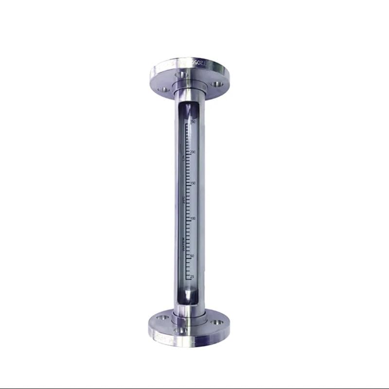 NURII Water Glass Rotameter Liquid O3, All Stainless Steel Flange Fitting, LZB-FA 30S-15 DN15(40-400LPH -Liquid)
