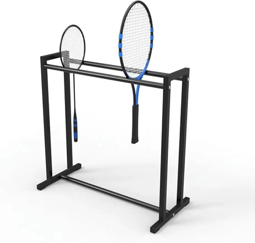 Racket racks pour badminton et tennis combiné avec support basketball - 7