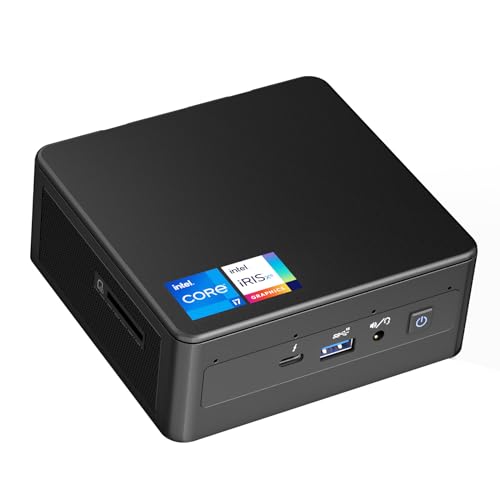 Intel NUC 11 NUC11PAHi7 Home & Business Desktop Mainsteam, Barebone, Intel Core i7-1165G7 4-Core, 2,8 GHz-4,7 GHz Turbo, 28W Intel Iris Xe Graphics, sem RAM, sem SSD, sem sistema operacional, componentes adicionais necessários.