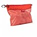 pack all Water-resistant Material Zipper Pouch, Mesh Zipper Bags for Storage, Travel, Office (Orange, Large)