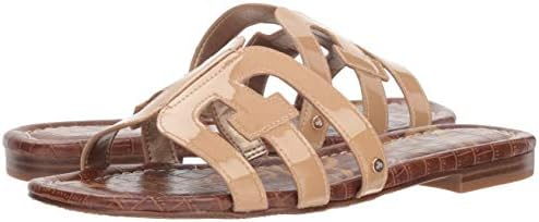 Sam Edelman Women's Bay Slide Sandal Almond Patent 5 Medium US | Image 6