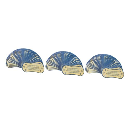 Étiquettes pour maillot de bain TEHAUX anti-salissure PVC bleu hygiène essayage x210