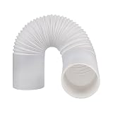 tooloflife Joint de fenêtre portable pour climatiseur - 150 mm de diamètre - Filetage dans le sens des aiguilles d'une montre - Tuyau d'aération de rechange universel pour climatiseurs mobiles, tube