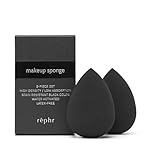 rephr® Makeup Sponge, Makeup Blender for Beauty Products including Liquid Foundation and Concealer, Professional Flawless Streak-Free Finish, Cruelty Free, Vegan, Latex Free, 2 count