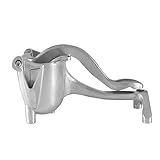 EIOLWJIEO Traubenpresse, manuelle Orangenpresse, Fruchtpresse, Aluminiumlegierung, für Getränke, Saftmaschine, Küchenhelfer, Klein