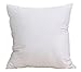 TREESTAR Prosta kwadratowa poszewka na poduszkę w jednolitym kolorze bawełniana poduszka meble pościel dekoracja poszewka na poduszkę samochód biuro sofa poszewka 1 szt. rozmiar 45 * 45 cm (biała)