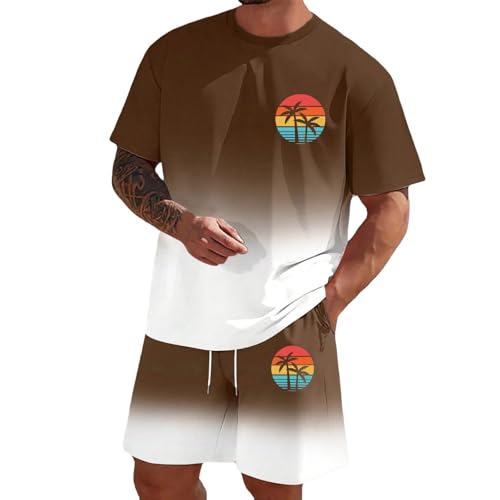 Short de sport homme extensible et t-shirt respirant pour ensemble sport homme d'été