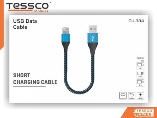 Image of Tessco (GU-334) 25 cm Short Cable for iPhone (IP5)