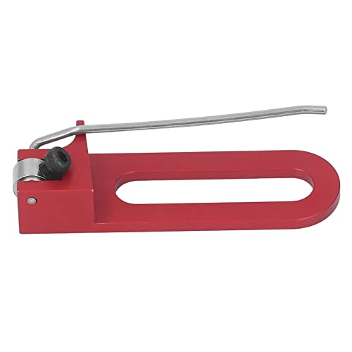 RASTKY Tornillo de Apoyo de Flecha Magnético Estructura Robusta para Reducción de Ruido del Recurvo, Fácil Instalación para Recurvo Competitivo, Material de Aleación de Aluminio (Rojo)