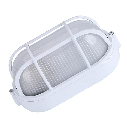 HEEPDD Dampfbadleuchte, 220 V 60 W Saunalampe, Oval/rund, Klassisch für die Sauna zu Hause, Massageraum, Dampfbad (Oval)