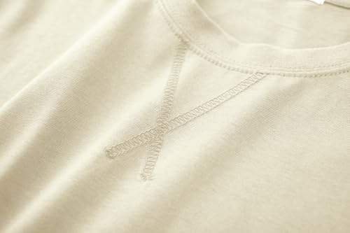 Image of KLIEGOU Men's 100% Cotton Longline T-Shirt, Pre-Shrunk Soft