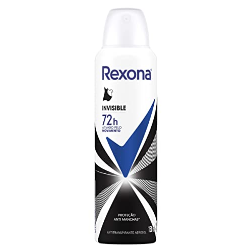 Rexona Desodorante Antitranspirante Feminino Invisible 150Ml Branco Rexona Desodorante Antitranspirante Feminino Invisible 150Ml Branco