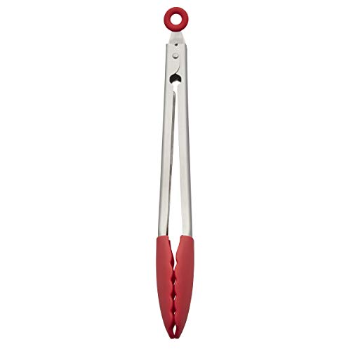 Instant Pot 5252251 Official Silicone Head Tongs, 12-inch, Black