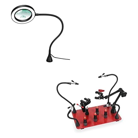 newacalox helping hands with magnifying lamp Cover