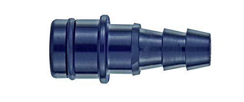 HARTING 09 14 000 6174 1/2 INCH Outer Diameter, 1/4 INCH Tube Inner Diameter, Black, Contact PIN Module, HAN-Modular, Heavy-Duty Connector, Polycarbonate, Type: Pneumatic