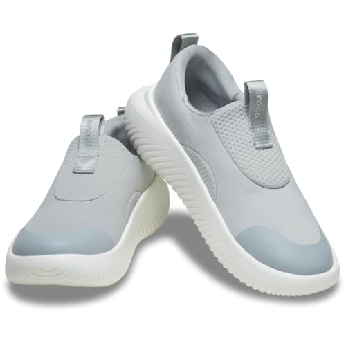 Image of Crocs Unisex-Adult Mellow Ease, Recovery Slip On Shoes for Men and Women, Atmosphere /White, 15 Men /17 Women