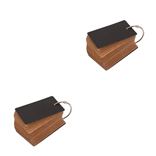 200pezzi Alfabetiche Vuote Con Portatile Per Forniture Didattiche Kraft Per Apprendimento e Note