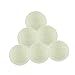 FytStycale 6Pcs Tennis Balls Training Balls Practicing for Beginner Training 6.4cm Diameter for Sports Outdoor Entertainment, White