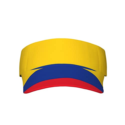 Image of Cute Funny Flag Hat Women Men Adjustable Flag Sport Sun Visor Hat Summer Fashion Sun Cap Beach Flag Hat