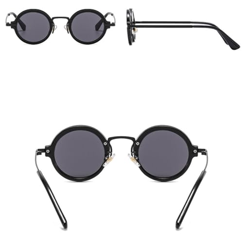 Lunettes de soleil rétro de mode populaire avec verres vert thé - 6