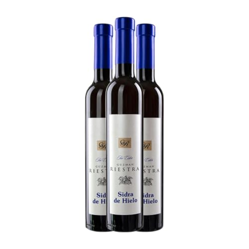 Sidra Riestra. Sidra de Hielo Media Botella 37 cl (Caja de 3 Media Botella de 37 cl)