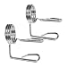 Titan Fitness Pair of 2" Olympic Barbell Spring Clips Collar Clamp 3 Cycle