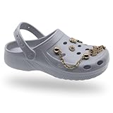 BEPPI Zuecos Comfort - Zuecos Ultra Ligero en EVA | Antideslizantes, Transpirables y Ergonómicos | Tallas 36-41 (Gris, Sistema Tallas Calzado EU, Adulto, Mujer, Números, Mediano, 38)