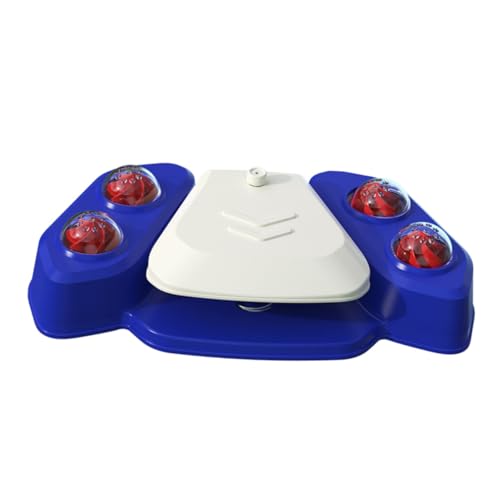 BELLIFFY Large Pet Water Fountain Dog Puppy Fountain Filter Plastic Sprinkler Toy for Fun Bathing