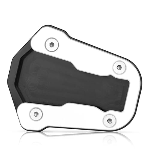 Plaque de béquille moto CRF 300L idéale pour stationner sur le sable et la terre