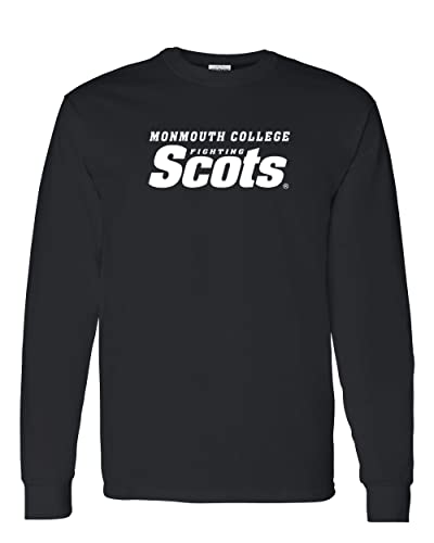 CreateMyTee | Monmouth College Fighting Scots Long Sleeve Shirt