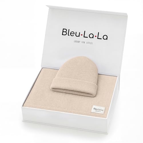 Bleu La La Baby Gift Set - Organic Cotton Newborn Blanket Es