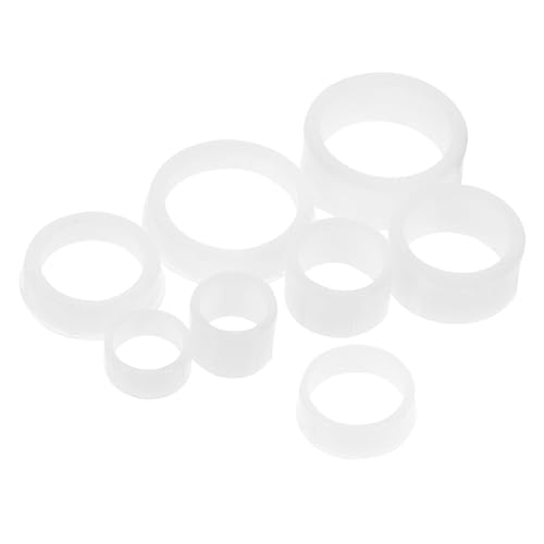 OSALADI Secure Fit Grinding Wheel Reducer Bench Grinder Adapter Bushings Reducing Bushings for Grinding Wheels 2 Sets Universal