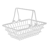 GALPADA Einkaufsbasket aus Metall Handlicher Organizer für Büro und Zuhause für Schmuck Kosmetik und Kleine Gegenstände