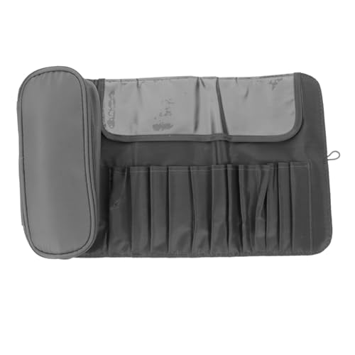 CIYODO 化粧ポーチ メイクブラシケース 折りたたみ式 持ち運び便利 大容量収納 多機能化粧品収納バッグ 自宅旅行兼用