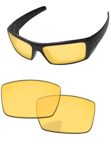 Image of Replacement Lenses for Oakley Gascan OO9014 60mm Sunglass - Precision Fit, UV Block & Impact Resistant