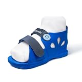COLOR CAST SHOES Scarpa in gesso antiscivolo, stabile e confortevole, un pezzo e resistente agli strappi, 1 pezzo (L (blu))