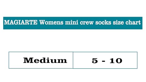 Image of MAGIARTE Womens Cotton Ankle Socks Low Cut Athletic Casual Mutil Color No Show Running Socks for Women