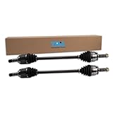 TRQ Front Driver and Passenger Side CV Axle Assembly Set 2 Piece Compatible with 2015-2018 Subaru Forester 2.0XT Premium Touring AWD 2014 Forester 2.0XT Premium Touring AWD