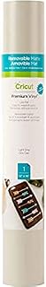 Cricut Removable Vinyl | Light Grey | 1.2 m (4 ft) | Self Adhesive Vinyl Roll | For use with all Cricut Cutting Machines