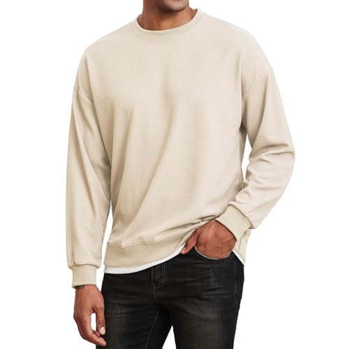 メンズウェア CREWNECK PULLOVER & SLIM LONG PANTS 31-TzrjiEAL.jpg
