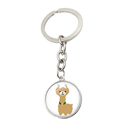 Preisvergleich Produktbild Mackur Fashion Metall Schlüsselanhänger Anhänger Schlüssel Kette KFZ Schlüssel Ring Rucksack Dekorative Ring 1 Stück Alpaka