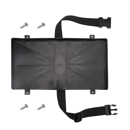 Group 27 Battery Tray for Automotive Marine Boat Rv Battery Tray Series with Strap Battery Tray for Boat (27 Series)