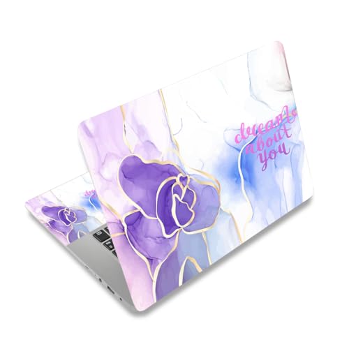 Calcomanía para portátil universal que protege tu pantalla de 30.5 a 39.6 cm con diseño artístico