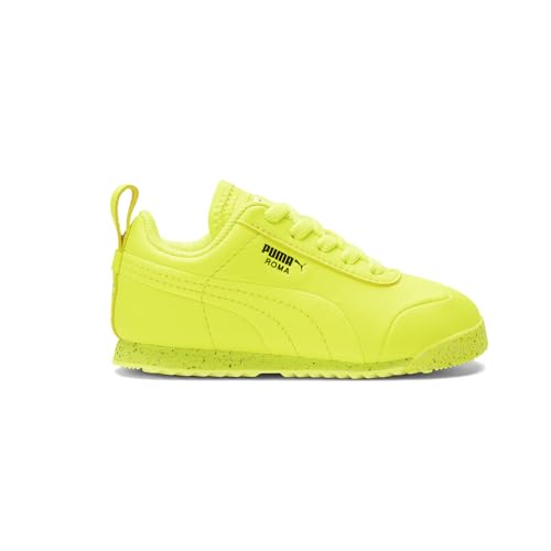 PUMA Toddler Boys Roma Retro Speckle Slip On Sneakers Shoes Casual - Yellow